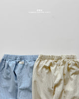 ［onu］Stripe round pants
