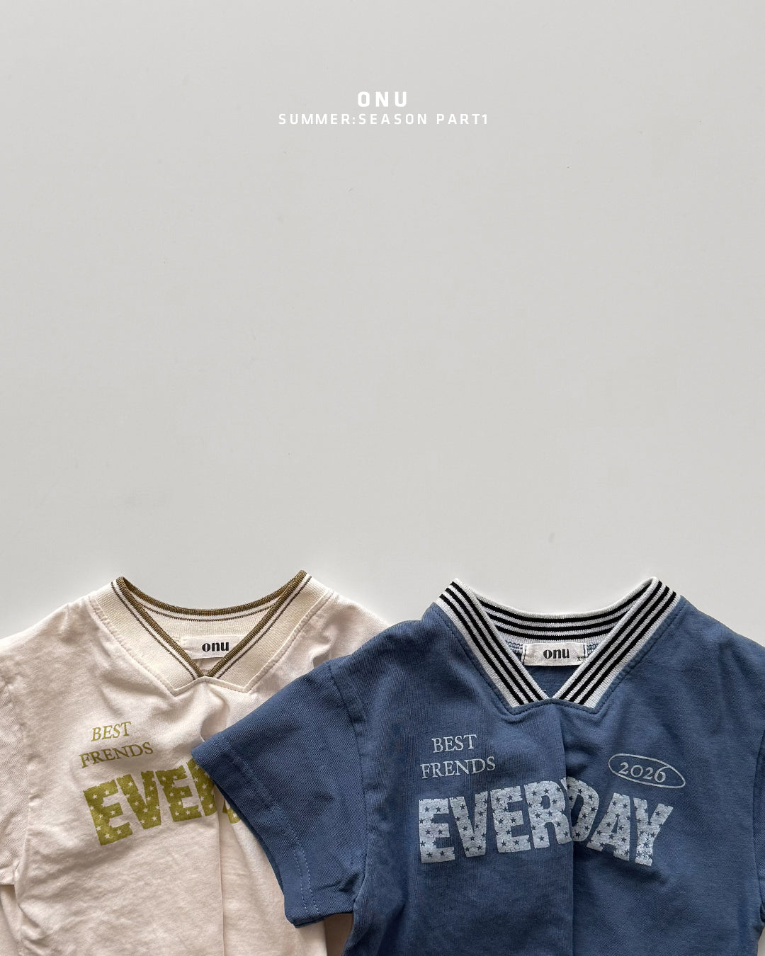 ［onu］Everyday v neck tee