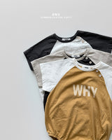 ［onu］WHY raglan rompers