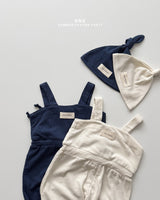 ［onu］Rib half overalls (baby)