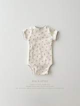 Ail flower newborn rompers