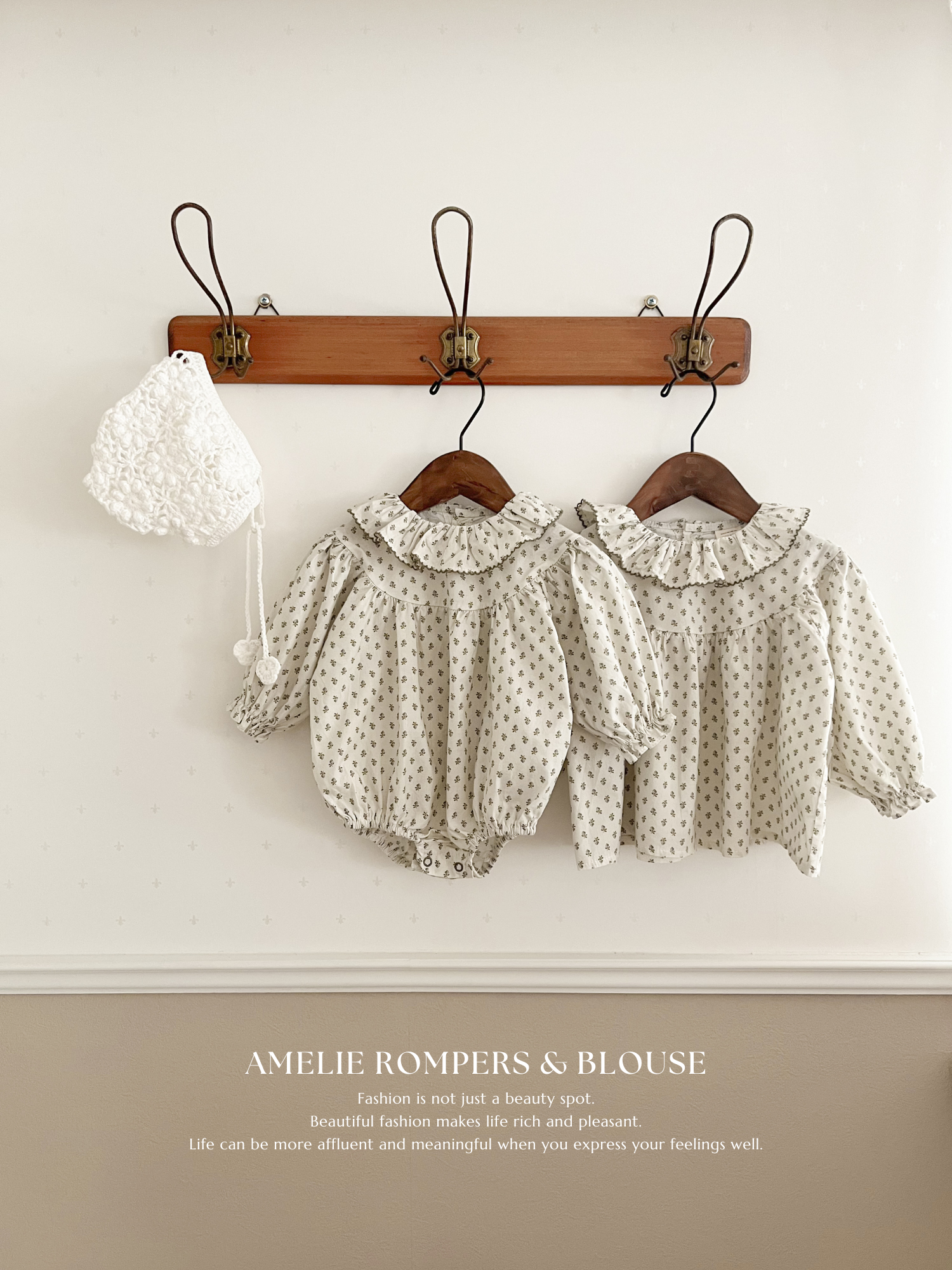 Amelie rompers