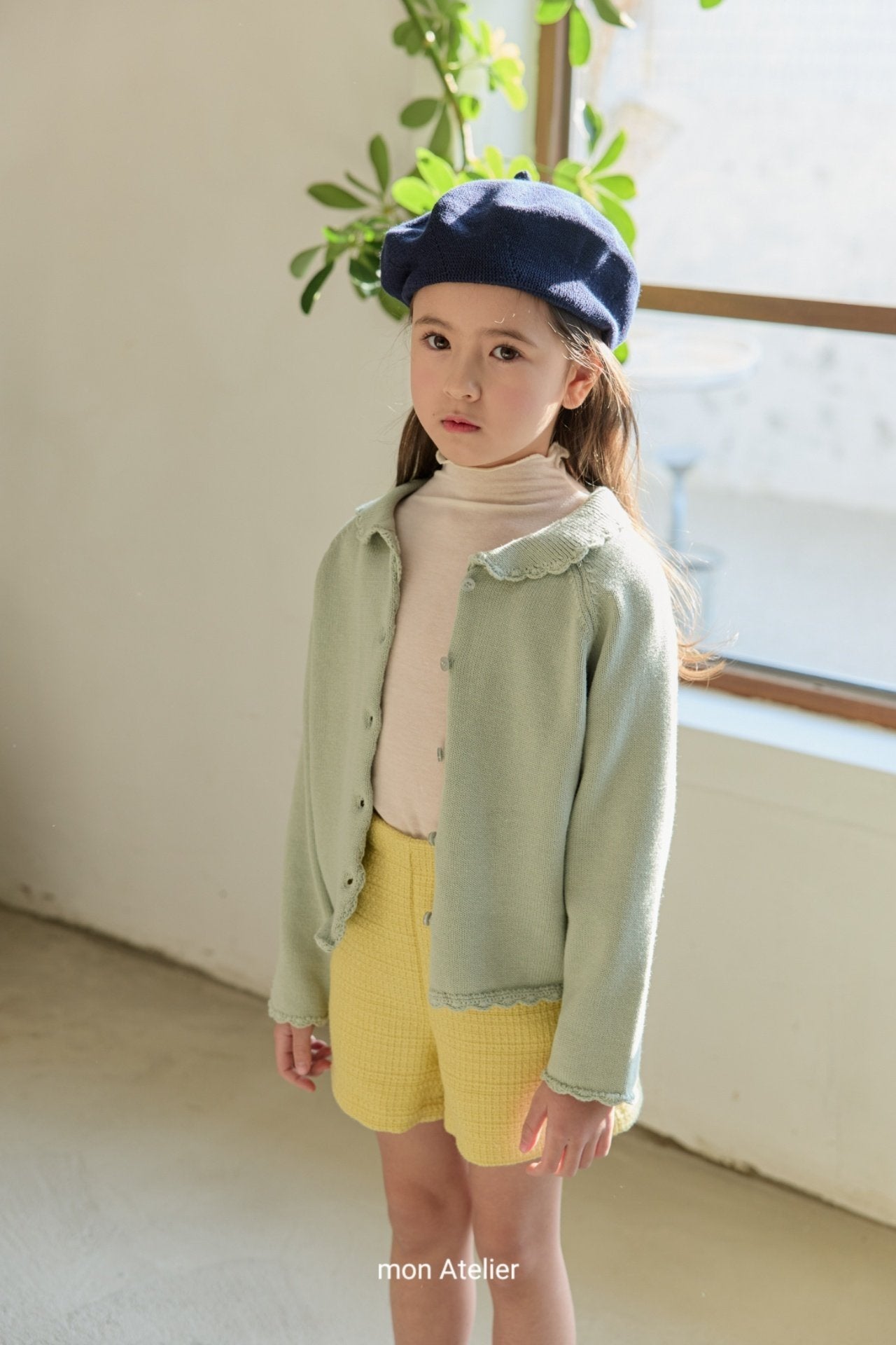 ［mon Atelier］Roro knit cardigan