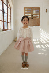 ［mon Atelier］Ribbon skirt