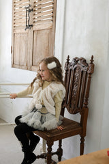 [FLO] Mink ribbon hairpin