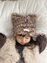 Boucle cat beanie