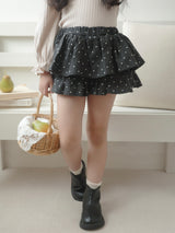 Dot cancan pants
