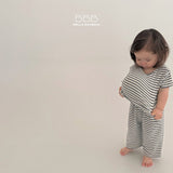 ［Bella bambina］Nell stripe set (kids)