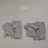 ［Bella bambina］Nell stripe set (kids)