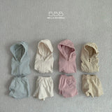 ［Bella bambina］Macaroon hood set (kids)