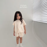 ［Bella bambina］Macaroon hood set (kids)