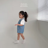 ［Bella bambina］Rose denim suit (kids)