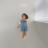 ［Bella bambina］Rose denim suit (kids)