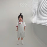 ［Bella bambina］Bro stripe denim overalls (kids)