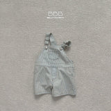 ［Bella bambina］Bro stripe denim overalls (kids)