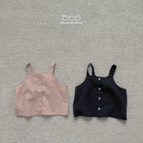 ［Bella bambina］Square linen sleeves tee (kids)