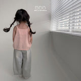［Bella bambina］Square linen sleeves tee (kids)