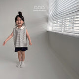 ［Bella bambina］Line collar tee (kids)