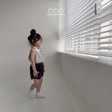 ［Bella bambina］Line collar tee (kids)