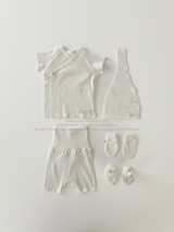 Baker newborn rompers set