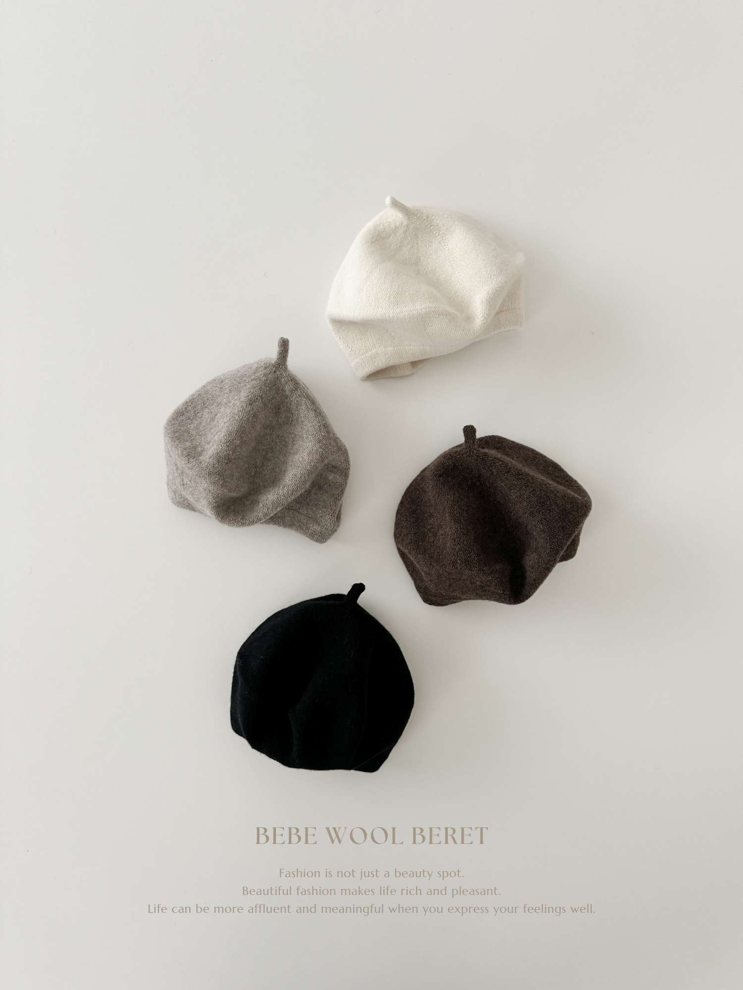 Bebe wool beret