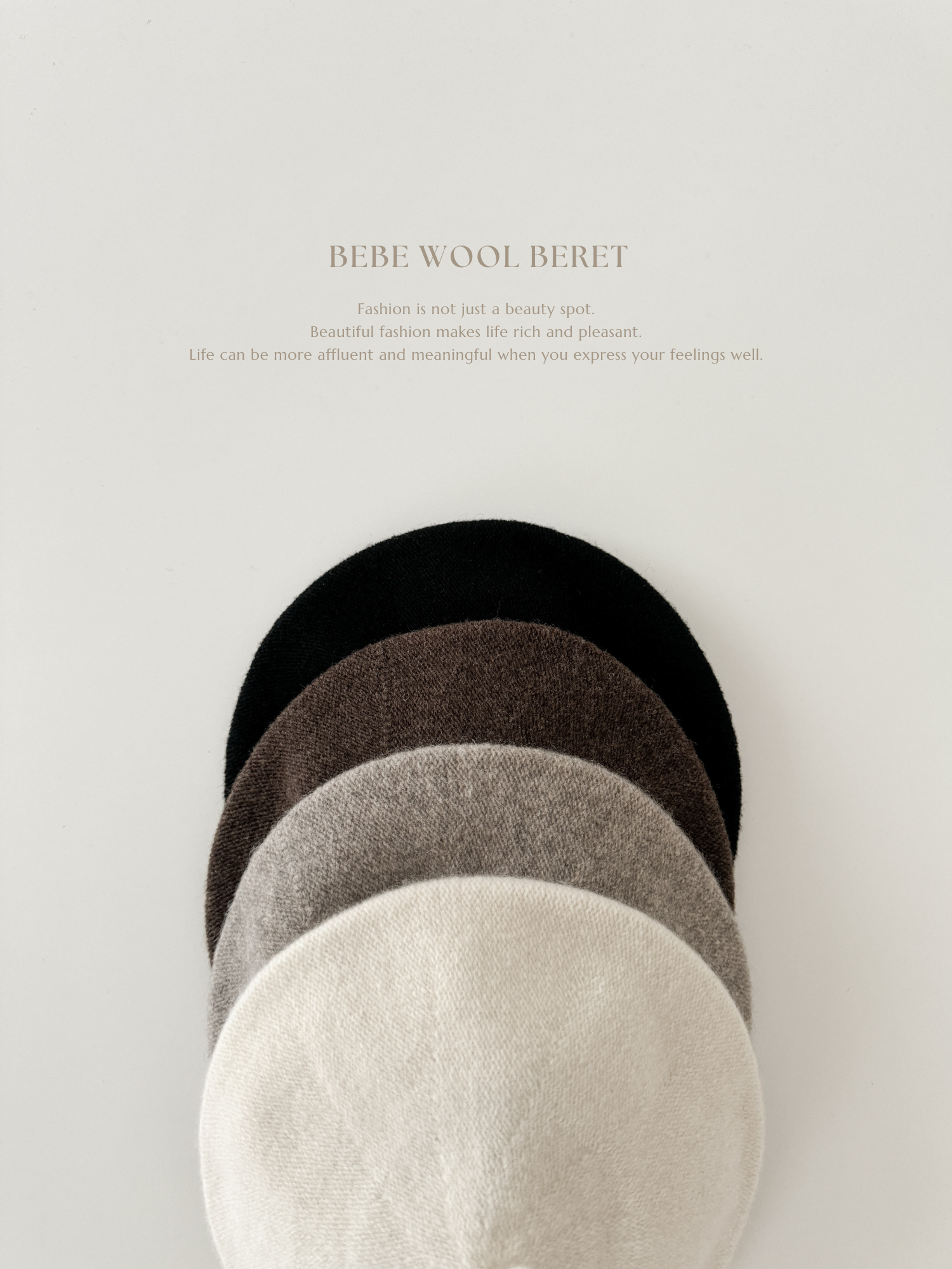 Bebe wool beret