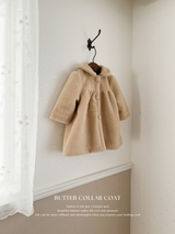 Butter collar coat