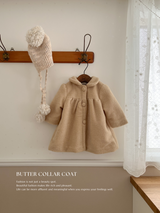 Butter collar coat