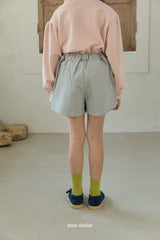 ［mon Atelier］Mini wrap pants