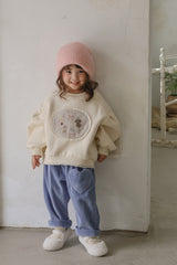 [FLO] Cream coco beanie