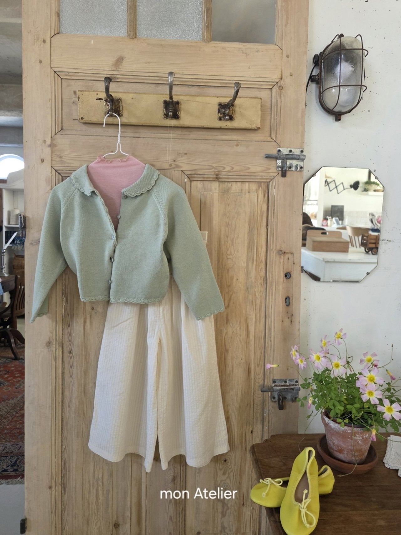 ［mon Atelier］Roro knit cardigan