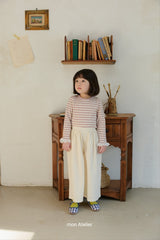 ［mon Atelier］Sweet stripe tee