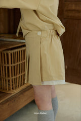 ［mon Atelier］Fritz wrap pants