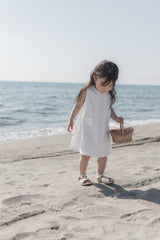 Lace pocket one-piece