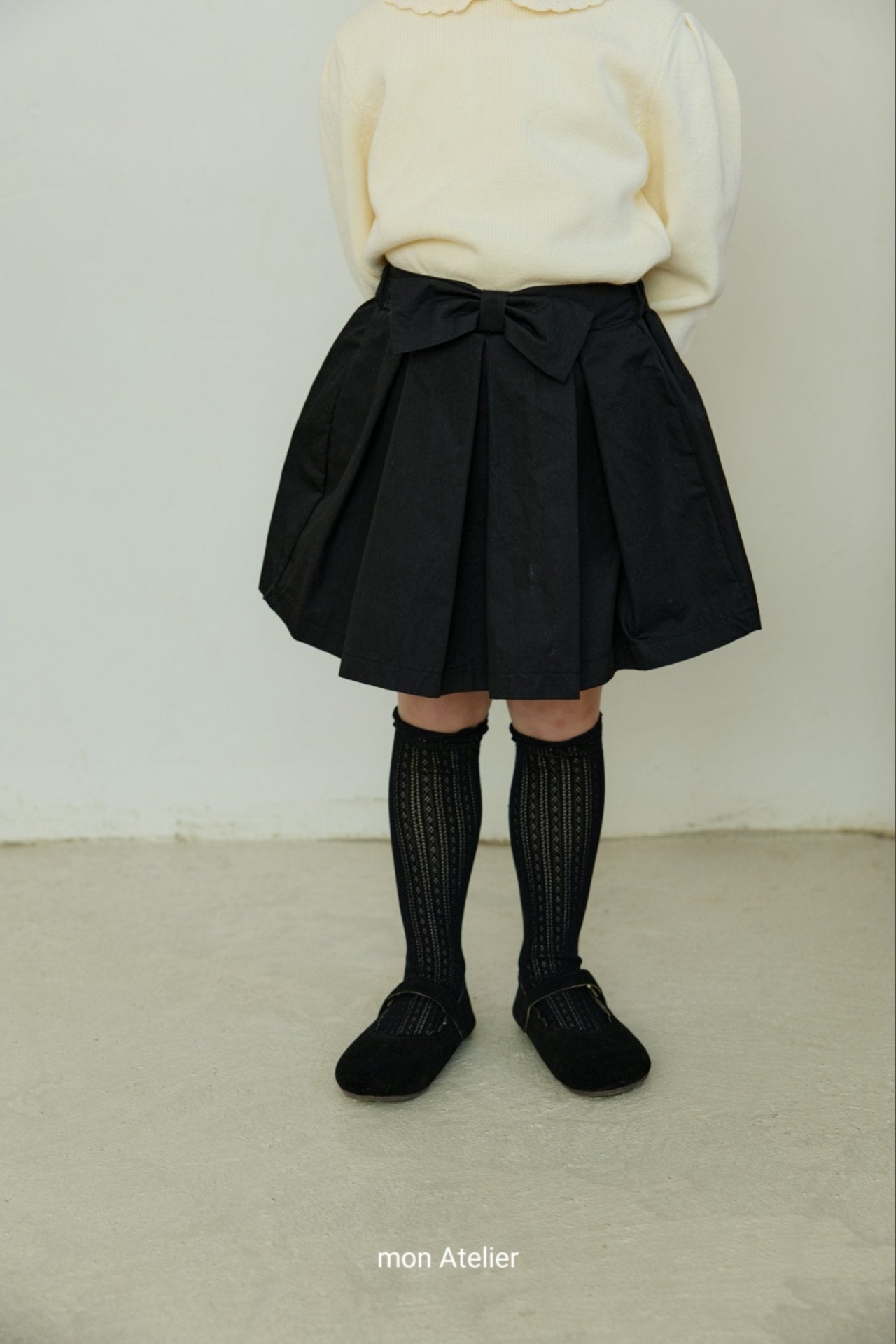 ［mon Atelier］Ribbon skirt