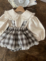 ［Anne shirley］Benny bloomer skirt (check)
