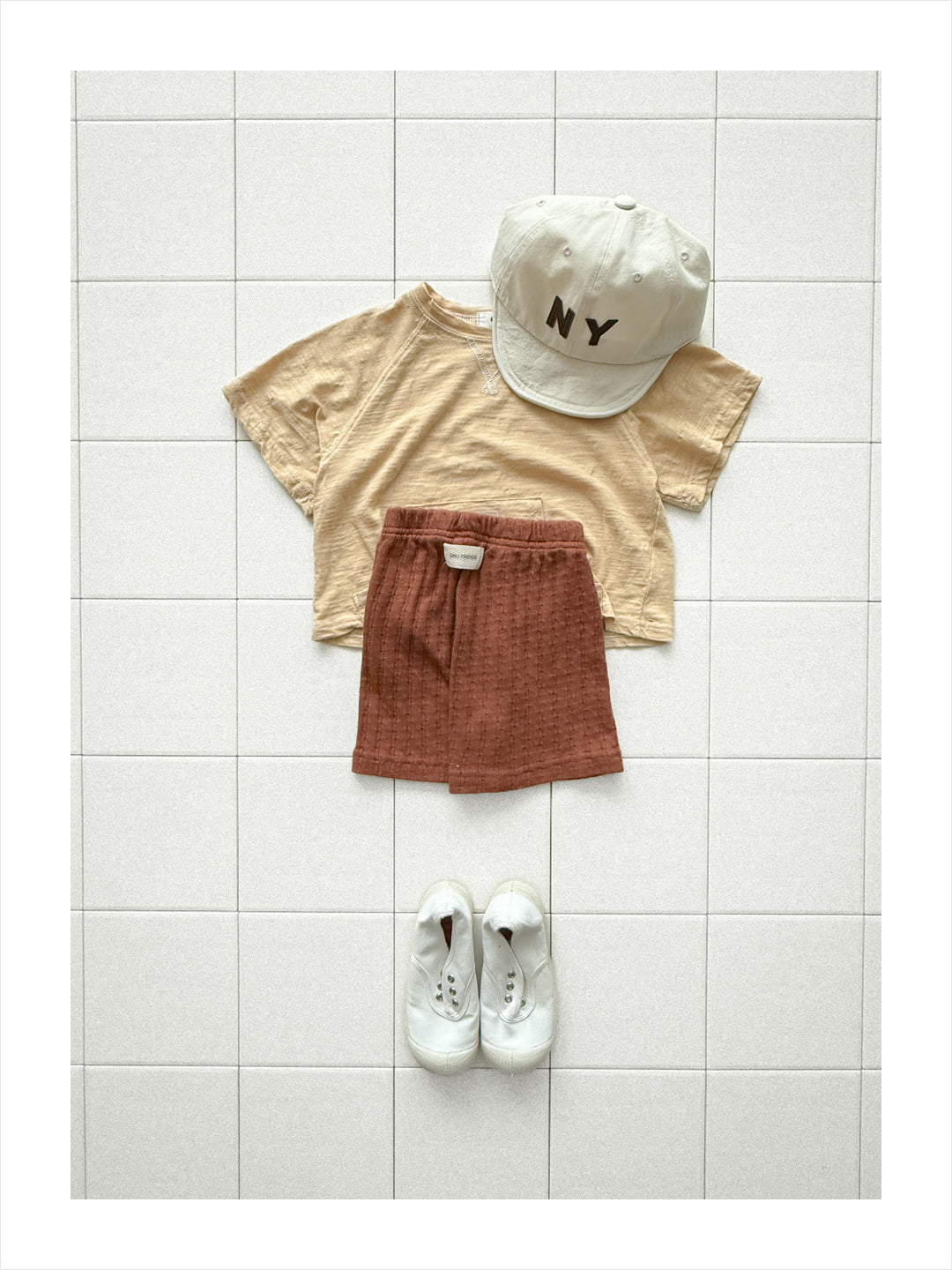 ［onu］Jacquard short pants