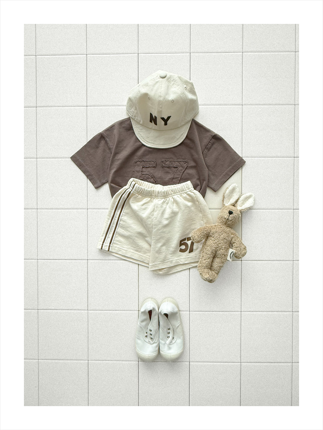 ［onu］57 line pants