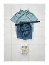 ［onu］Dot collar tee