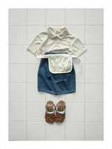 ［onu］Dot collar tee