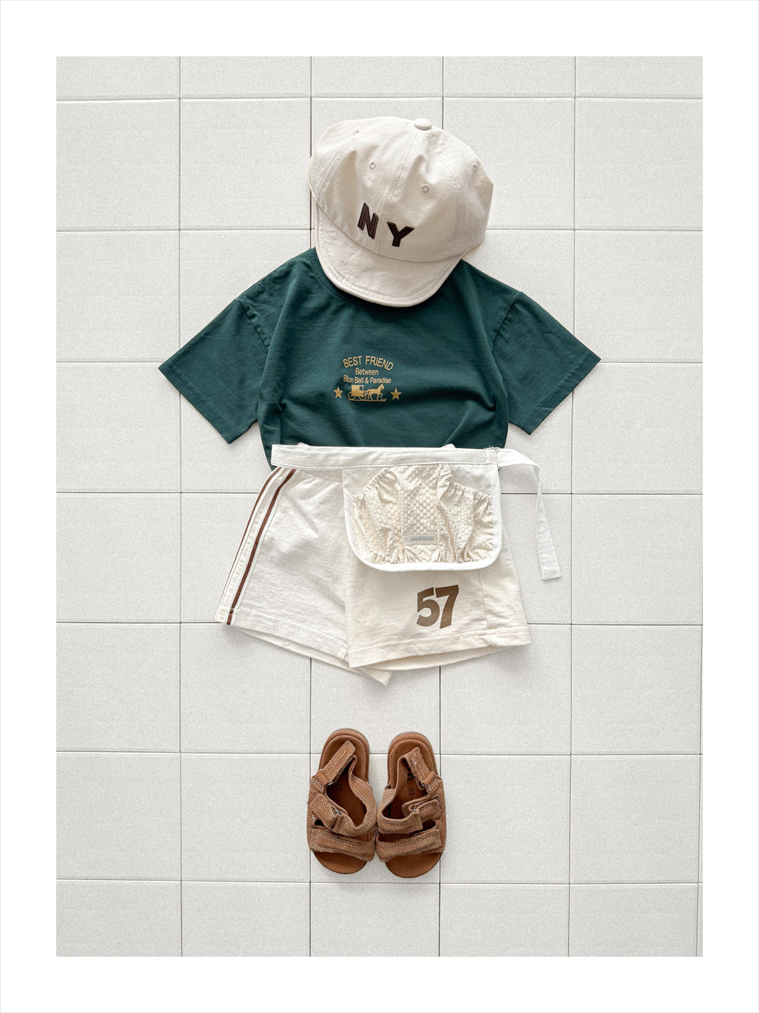 ［onu］57 line pants