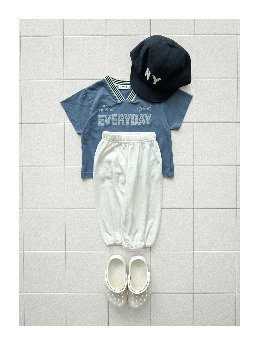 ［onu］Everyday v neck tee