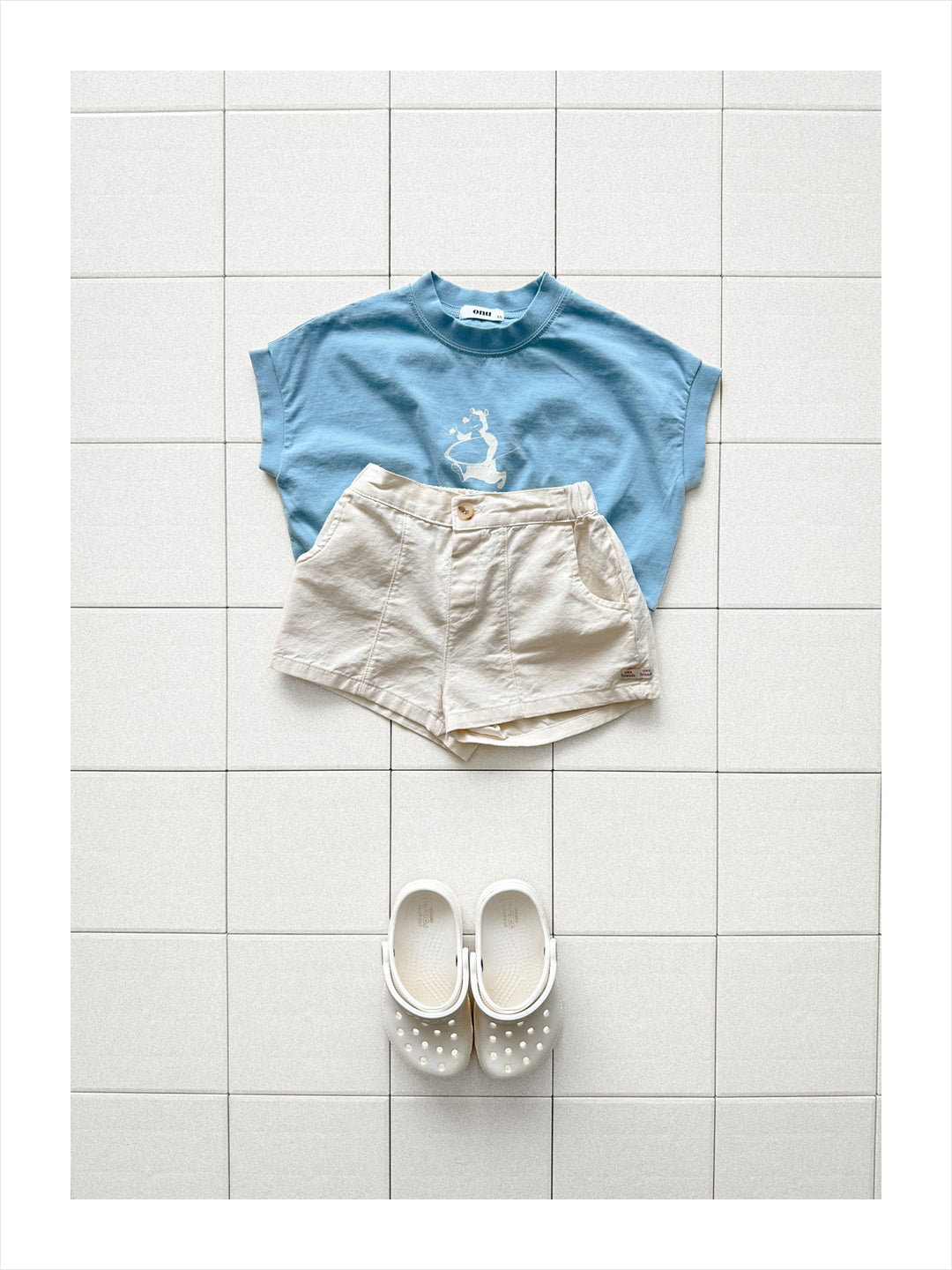 ［onu］Surfing bear tee