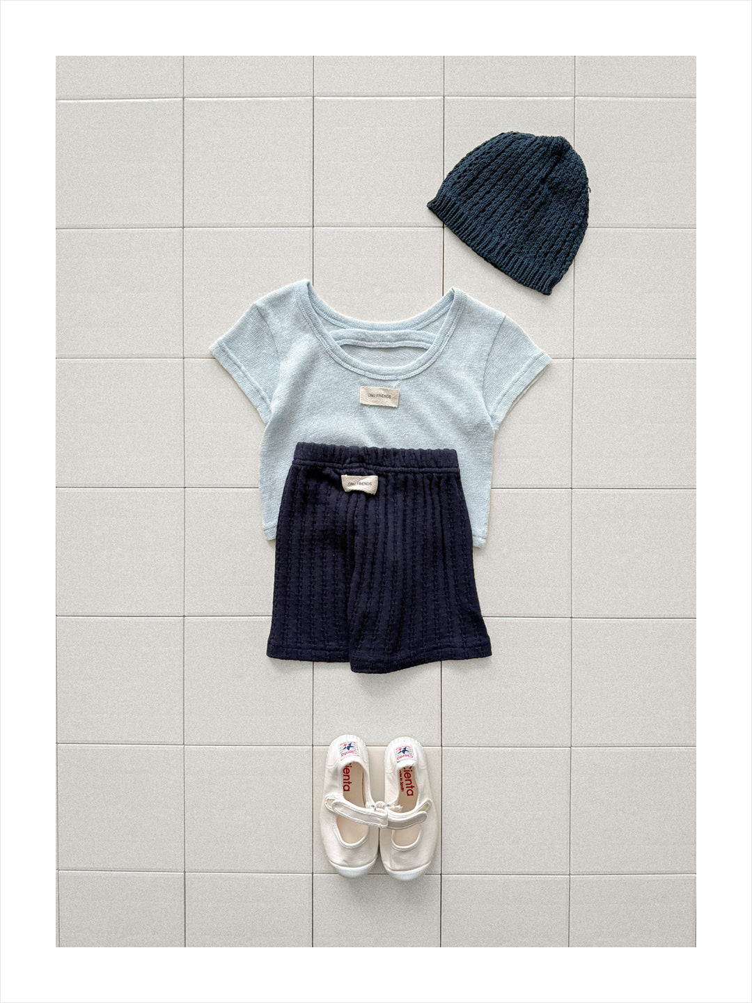 ［onu］Jacquard short pants