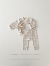 Charley check newborn set up