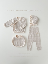 Charley check newborn set up