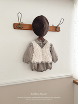 *Noeul.made* Chaton fluffy vest (baby & kids)