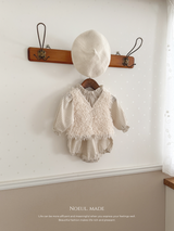 *Noeul.made* Chaton fluffy vest (baby & kids)