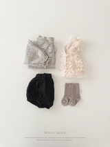 *Noeul.made* Chaton fluffy vest (baby & kids)