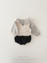 *Noeul.made* Chaton fluffy vest (baby & kids)
